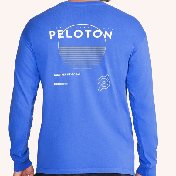 NWT Peloton Unisex Venice Long Sleeve Tee Shirt - Picture 3 of 6